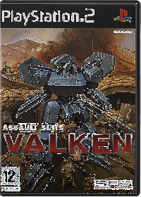 Assault Suits Valken JP Playstation 2 JP box art